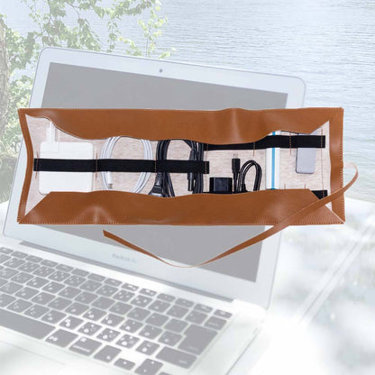 Elektroniktasche Caramel, Elektroniktasche, Powch, Record Bag, Schaltplattentasche, Recycling Shopper, Recycling-Umhängetasche