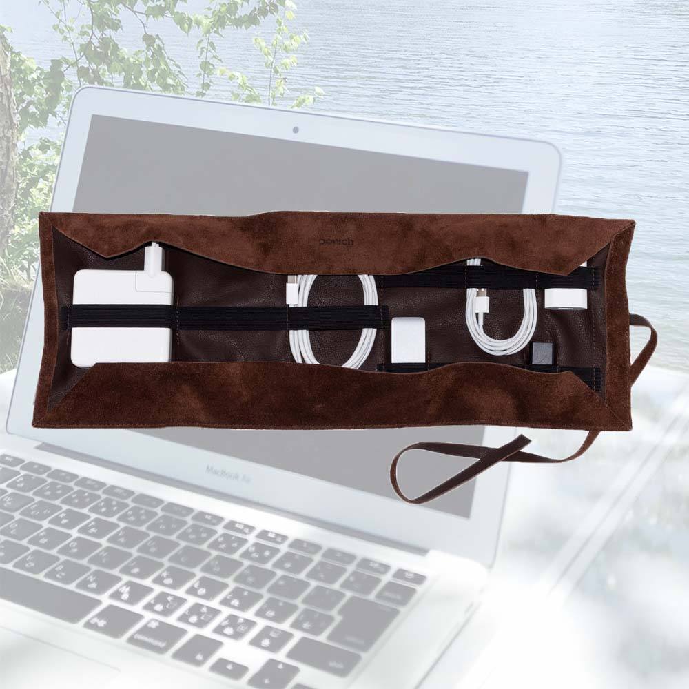 Elektroniktasche Caramel, Elektroniktasche, Powch, Record Bag, Schaltplattentasche, Recycling Shopper, Recycling-Umhängetasche, Hüfttasche, 